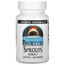 Броколі Broccoli Sprouts Extract 250 mg Source Naturals