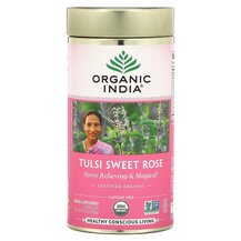 Tulsi Sweet Rose Caffeine-Free Органический чай Organic