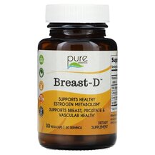 Вітамін D3 з DIM Breast-D Pure Essence 30 капсул