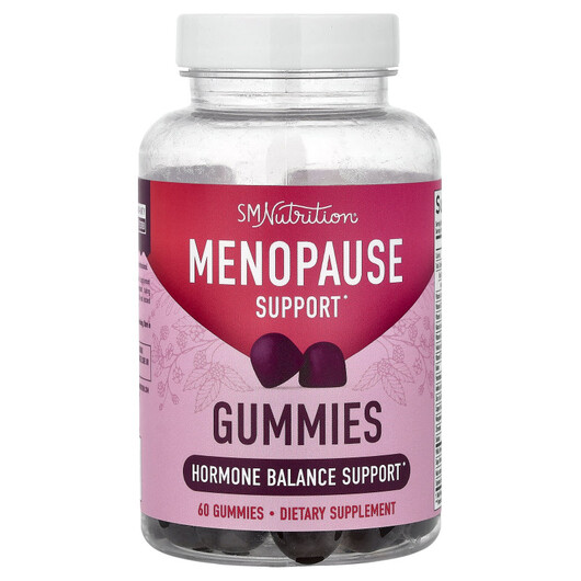 Основне фото товару Menopause Support Gummies Black Currant, Підтримка менопаузи, 60 