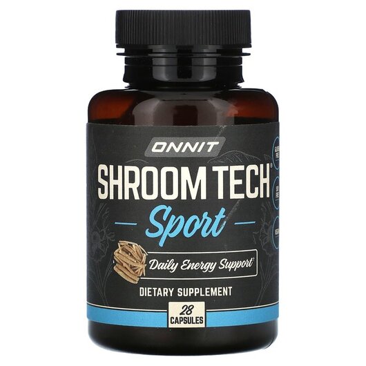 Основное фото товара Onnit, Витамин B12 Кобаламин, Shroom Tech Sport, 28 капсул