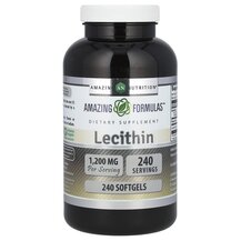 Соєвий лецитин Lecithin 1200 mg Amazing Nutrition Соєвий лецитин Lecithin 1200 mg Amazing Nutrition