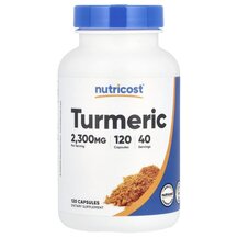 Екстракт кореня куркуми Turmeric 2300 mg Nutricost