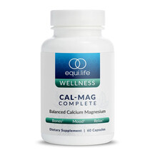 Cal-Mag Complete Кальций Магний EquiLife 60 капсул