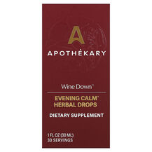 Підтримка сну Wine Down Evening Calm Herbal Drops 30 мл