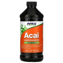 Асаї Acai Concentrate NOW Foods 473 мл