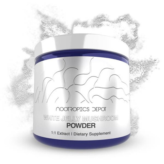 Основное фото товара White Jelly Extract Powder Основное фото товара Nootropics Depot, Грибы, White Jelly Extract Powder, 30 г
