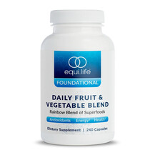 Суперфуд Daily Fruit & Vegetable Blend EquiLife 240 капсул