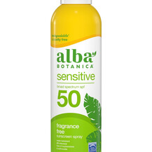 Сонцезахисний засіб Sensitive Sunscreen Spray Fragrance Сонцезахисний засіб Sensitive Sunscreen Spray Fragrance
