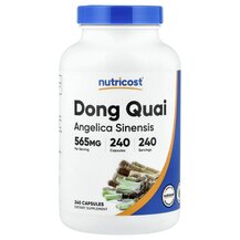 Dong Quai 565 mg Дягиль Nutricost 240 капсул Dong Quai 565 mg Дягиль Nutricost 240 капсул