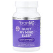 Фото товару BrainMD, Quiet My Mind Sleep, Підтримка сну, 60 капсул