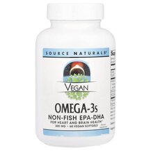 Омега 3 6 9 Vegan Omega 3S EPA DHA 300 mg 60 Vegan Source