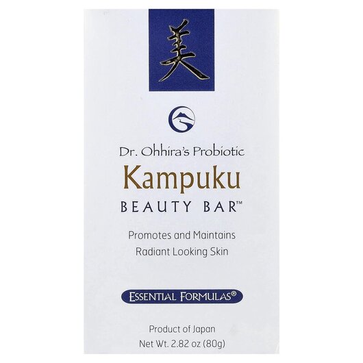 Основное фото товара Probiotic Kampuku Beauty Bar Основное фото товара Dr. Ohhira's, Пробиотики, Probiotic Kampuku Beauty Bar, 80 г
