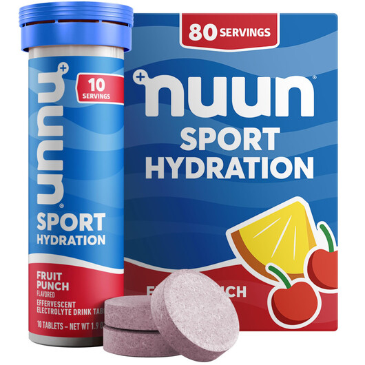 Основне фото товару Nuun Sport Electrolyte Tablets with Magnesium Calcium, Електроліт