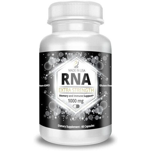 Основне фото товару RNA Extra Strength Основне фото товару ACTIF, RNA Extra Strength, РНК / ДНК, 60 капсул