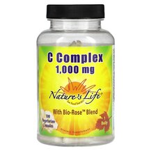 Вітамін C C Complex 1000 mg Natures Life 100 капсул Вітамін C C Complex 1000 mg Natures Life 100 капсул