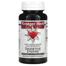 Ферменти Digestive Enzyme Kroeger Herb 100 капсул