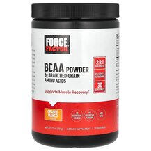БЦАА BCAA Powder Orange Mango Force Factor 201 г