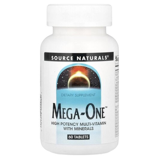 Основне фото товару Mega-One High Potency Multi-Vitamin with Minerals, Мультивітаміни