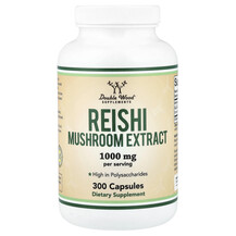 Гриби Рейші Reishi Mushroom Extract Double Wood 300 капсул