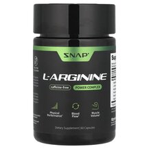 L-Arginine Caffeine-Free L-Аргинин Snap Supplements