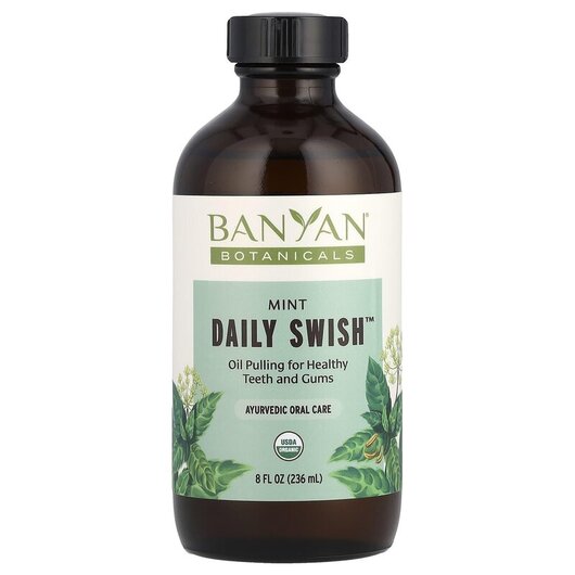 Основне фото товару Banyan Botanicals, Organic Daily Swish Mint, Мультивітаміни, 236 