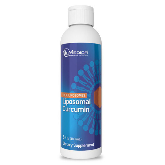 Основне фото товару Liposomal Curcumin Основне фото товару NuMedica, Liposomal Curcumin, Куркумін Ліпосомальний, 180 мл