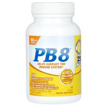 PB 8 Probiotic 10 Billion Пробиотики Nutrition Now