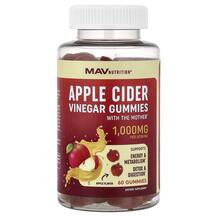 Apple Cider Vinegar Gummies With The Mother Apple Яблочный