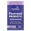Фото товара LoveBug, Пробиотики, Postnatal Probiotic 20 Billion CFU, 30 Count