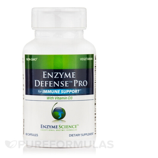 Основное фото товара Enzyme Science, Ферменты, Enzyme Defense Pro, 60 капсул