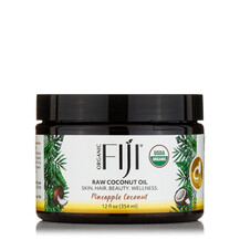 Certified Organic Whole Body Raw Coconut Oil Pineapple