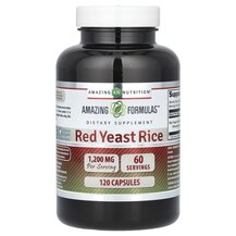Червоний дріжджовий рис Red Yeast Rice 600 mg Amazing