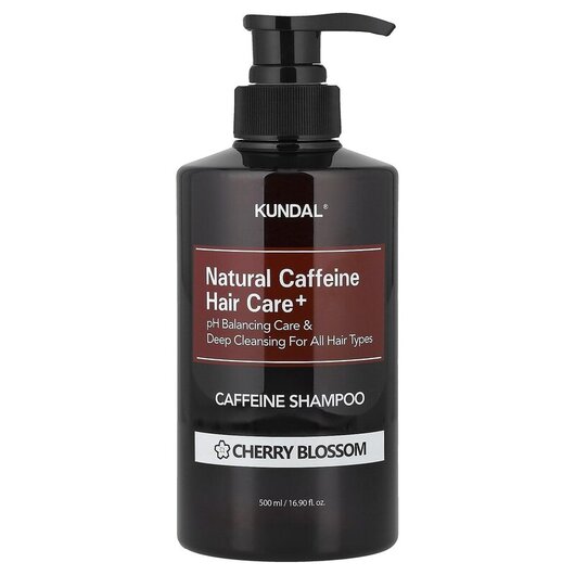 Основное фото товара Kundal, Шампунь, Natural Caffeine Hair Care+ Shampoo, 500 мл