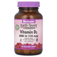Витамин D3 Vitamin D3 5000 IU Chewables Bluebonnet Витамин D3 Vitamin D3 5000 IU Chewables Bluebonnet