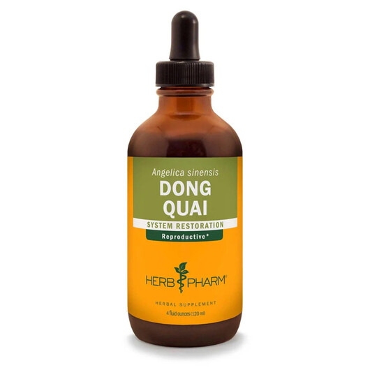 Основне фото товару Organic Dong Quai Основне фото товару Herb Pharm, Organic Dong Quai, Дягель, 120 мл