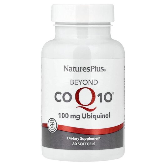 Основное фото товара Beyond CoQ10 100 mg Основное фото товара Natures Plus, Коэнзим CoQ10, Beyond CoQ10 100 mg, 30 капсул