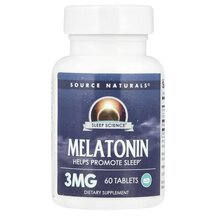 Мелатонін Melatonin 3 mg Source Naturals 60 таблеток