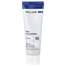 Крем Real Hyaluronic Cream 100 2.7 ml Wellage 80 мл Крем Real Hyaluronic Cream 100 2.7 ml Wellage 80 мл