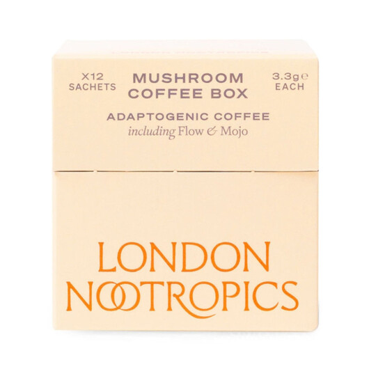Основне фото товару Mushroom Coffee Box Основне фото товару London Nootropics, Mushroom Coffee Box, Кофе, 1 Box of