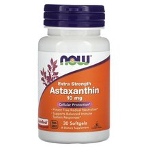 Extra Strength Astaxanthin 10 mg Астаксантин NOW Foods