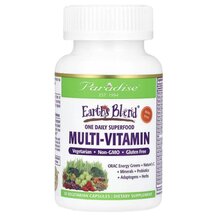 Earth's Blend One Daily Superfood Multi-Vitamin With Iron Earth's Blend One Daily Superfood Multi-Vitamin With Iron