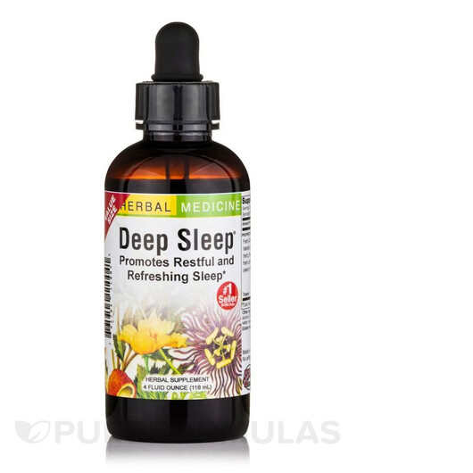 Основне фото товару Deep Sleep Основне фото товару Herbs Etc., Deep Sleep, Мелатонін, 118 мл