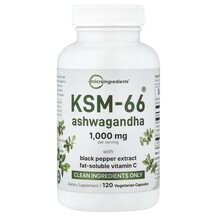 Ашваганда KSM-66 Ashwagandha Micro Ingredients 120 капсул