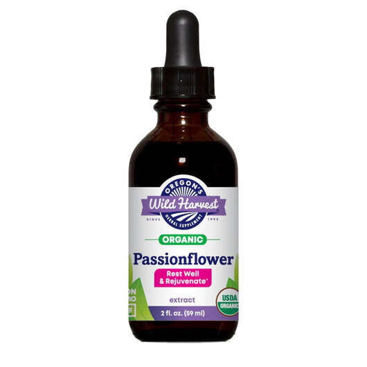 Основное фото товара Organic Passionflower Extract Основное фото товара Пассифлора, Organic Passionflower Extract, 59 мл
