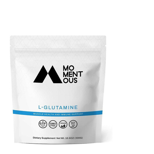 Основне фото товару Momentous, L-Glutamine, L-Глутамін, 300 г