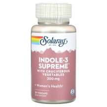 Indole-3 Supreme 200 mg Индол Карбинол Solaray 30 капсул