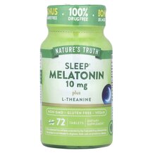 Melatonin Plus L-Theanine 10 mg Мелатонин Nature's Truth
