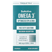 Омега ЕПК ДГК SoActive Omega 3 Triquetra Health 60 капсул