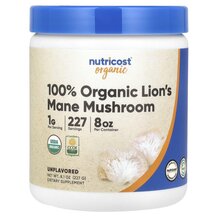 Гриби Левова Грива 100% Organic Lion's Mane Mushroom 227 г